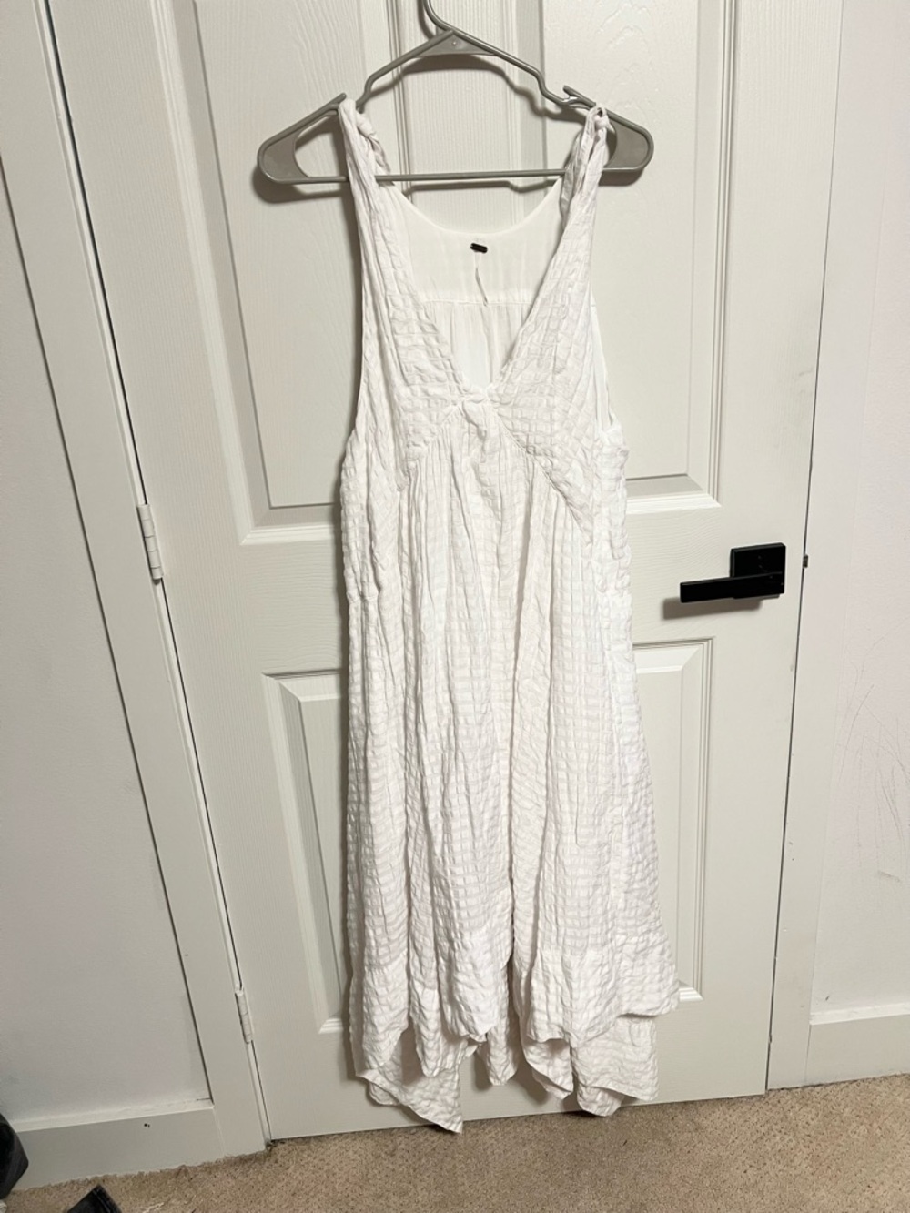 Free People linen blend white Celine Dress - Picture 4 of 11